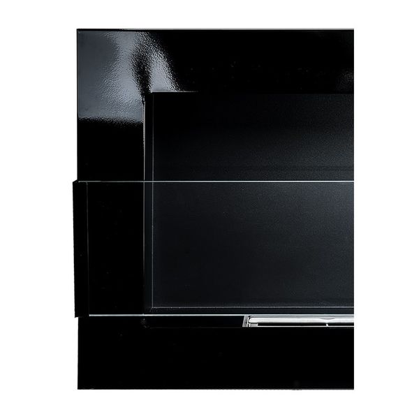 Біокамін Globmetal 900х400 чорний глянсовий зі склом Globmetal 900х400 черный фото