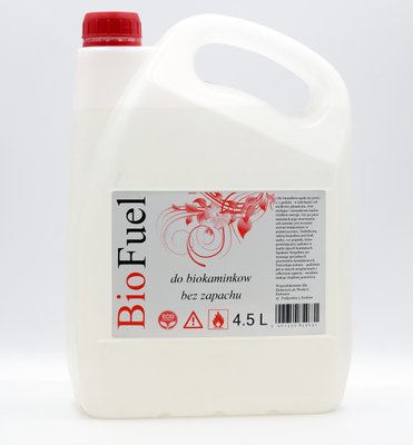 Біопаливо BioFuel для каміна без запаху 4.5 л Биотопливо BioFuel для ка фото