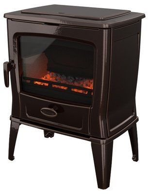 Чугунная угольная печь Dovre TAI 45 C/E10 эмаль глянцевый черный - 9 кВт TAI 45C/E6 эмаль фото