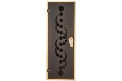 Дверь для бани и сауны Tesli Вальс RS 1900х700 10873 фото