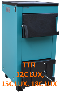 Котел твердотопливный ProTech ТТП-12 Lux (мощность 12 кВт, охлаждаемые колосники и варочная плита) Protech ТТП-12 Lux фото
