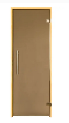 Дверь для бани и сауны Tesli Steel RS Magnetic 1900 x 700 5866 фото