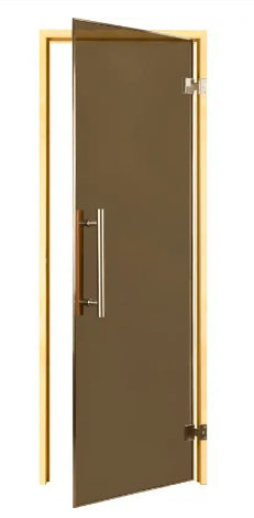 Двері для лазні та сауни Tesli Steel RS Magnetic 1900 x 700 5866 фото