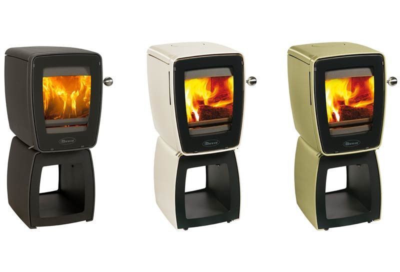 Чавунна піч Dovre Vintage 30 WB/E8 емаль бежева - 5 кВт Vintage 30 WB/E8 эмаль фото