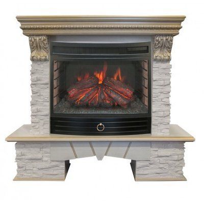Електрокамін Rockland LUX 25 WT(g) з FireField 25 SIR Rockland LUX 25 WT(g) фото