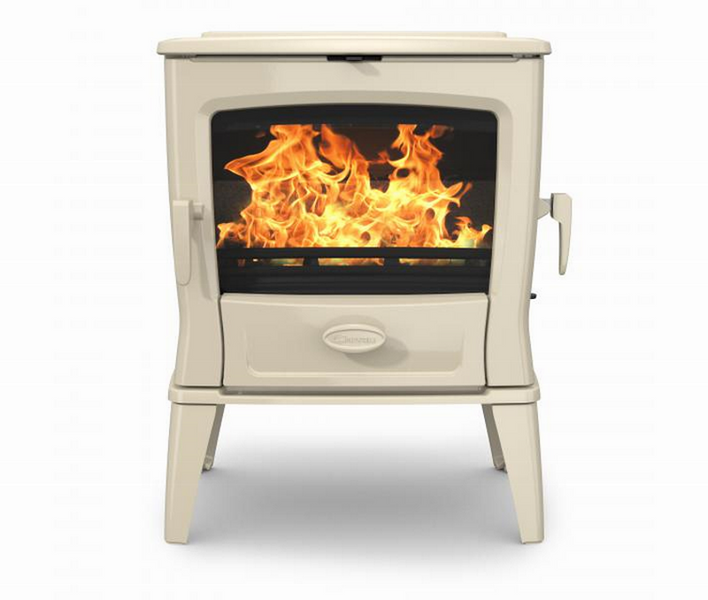 Чугунная угольная печь Dovre TAI 45 C/E10 эмаль глянцевый черный - 9 кВт TAI 45C/E8 эмаль фото