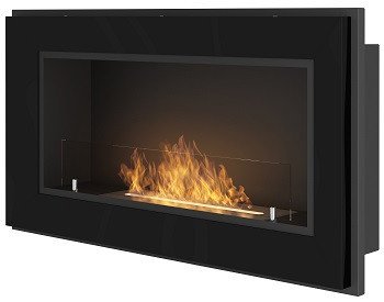 Біокамін Simple Fire Frame 900 чорний зі склом Simple Fire Frame 900 фото