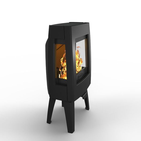 Чугунная печь Dovre Sense 103/E10 эмаль глянцевый черный - 7 кВт Sense 103/E10 эмаль фото