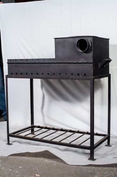 Мангалы-печь под казан Торин -4 мм для шашлыка мангал Торин фото