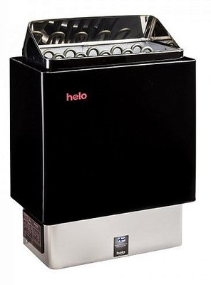Настінна електрокам'янка Helo Cup 60D чорна, електрокам'янки для сауни Helo CUP 60D фото