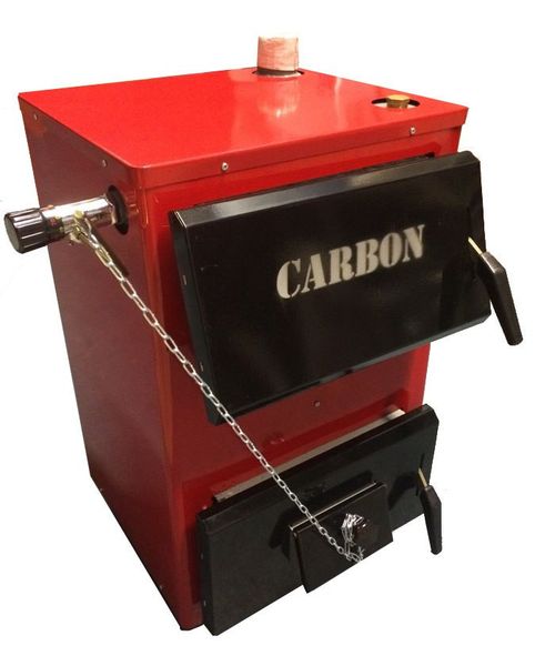 Водяний твердопаливний котел Carbon КСТО-18 (Двоконтурний) КСТО-18 В (Двухконтурный фото