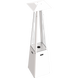 Обігрівач газовий Umbrella сталь білий Umbrella фото 3