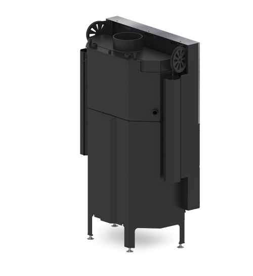Каминная топка с водяным контуром Hitze Albero 16 KW Aquasystem (гильотина) -16 кВт Hitze Albero 16 KW Aqua фото