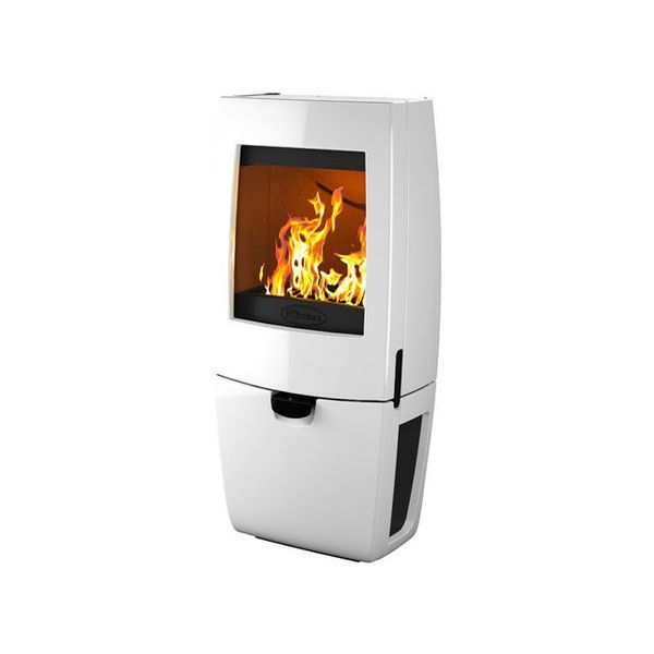 Чугунная печь Dovre Sense 200/E12 белая эмаль - 7 кВт Sense 200/E12 эмаль фото