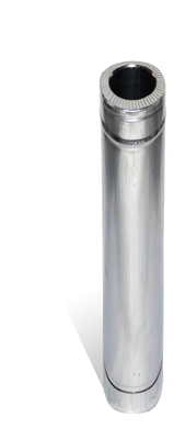 Версія-Люкс (Кривий-Ріг) Труба, н/оц, 1м, товщиною 0,8 мм, діаметр 125мм 1061672236 фото