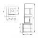 Печь Nordpeis Manhattan II (Высокая) 36295 фото
