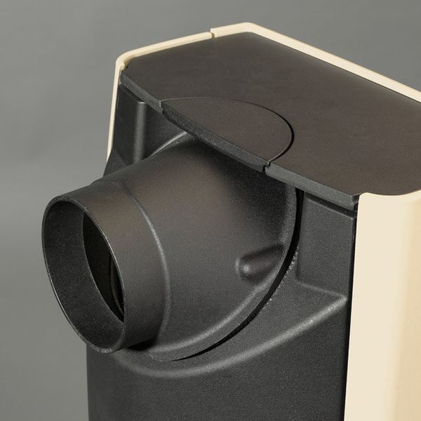 Чугунная печь Dovre Sense 203/E10 эмаль черный глянец - 7 кВт Sense 203/E10 эмаль фото