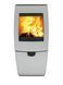 Чугунная печь Dovre Sense 203/E14 светло серая эмаль - 7 кВт Sense 203/E14 эмаль фото 2