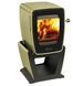 Чугунная печь Dovre Vintage 30 CR/E9 эмаль оливковый зеленый - 5 кВт Vintage 30 CR/E9 эмаль фото 1