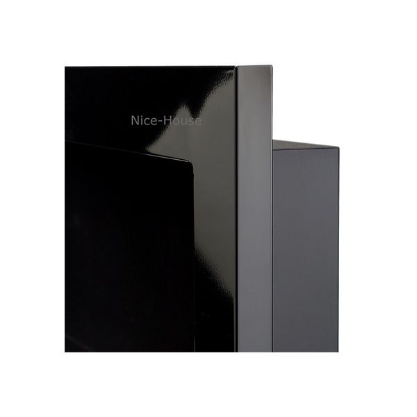 Біокамін Globmetal 900х400 чорний глянсовий зі склом Globmetal 900х400 черный фото