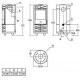Печь на дровах Piazzetta Round Hermetic 38998 фото