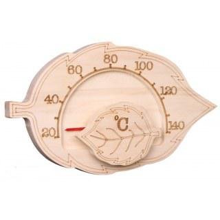 Термометр для бани SAWO 195 T кленовый лист 20325 фото