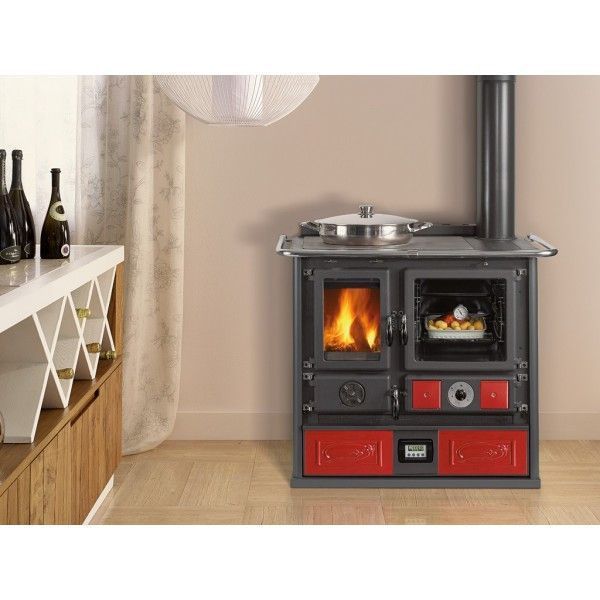 Отопительно-варочная печь Nordica Termo Rosa D.S.A. Ready BO+водный контур Termo Rosa D.S.A. Ready фото