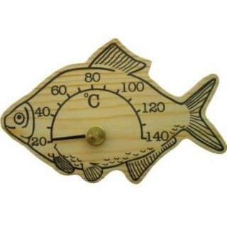 Термометр для лазні SAWO 180 T рибка 20323 фото