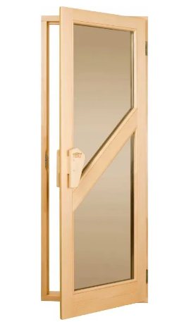 Дверь для бани и сауны Tesli Авангард Премиум 1900х700 9884 фото