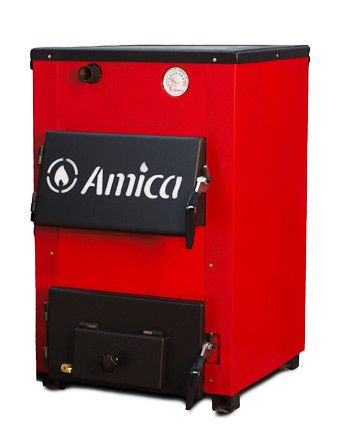 Твердотопливные котлы Amica Optima P (плита)18 кВт Amica Optima P (плита)18 фото