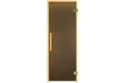 Стеклянная дверь для сауны Tesli Sateen Lux RS Magnetic 1900 x 700 11658 фото