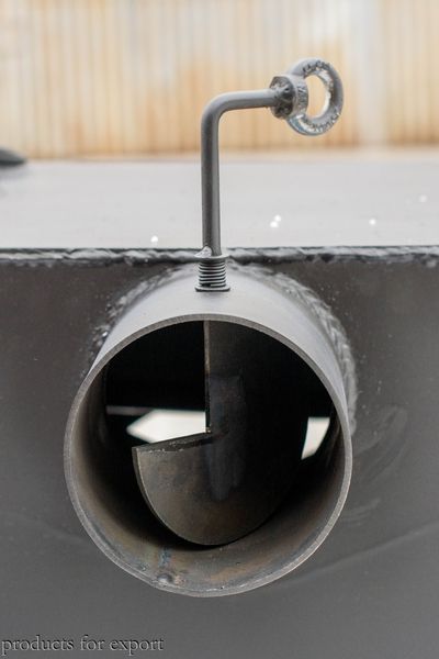 Печь булерьян с варочной поверхностью, стеклом и кожухом Hott (Хотт) Тип-04 -1000 м3 Hott - «04» фото
