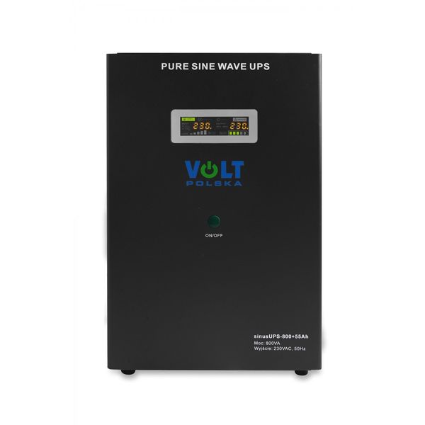 Комплект резервного живлення для котла та побутової техніки ДБЖ Volt Sinus 500 + акумулятор 26 А·год 12 В 500 W/300 В Volt Sinus 500 фото