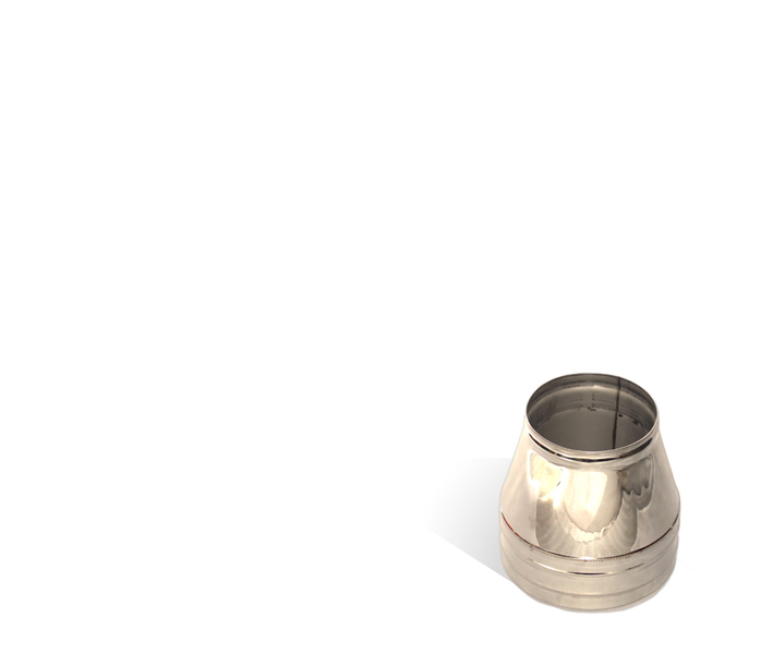 Версія-Люкс (Кривий-Ріг) Конус утеплений (нерж в нерж) 0,5 мм, діаметр 160мм 1061673292 фото