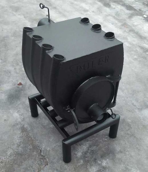 Твердотопливная отопительная печь булерьян 02-400м3 (Buller) булер 02 фото