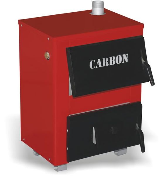 Твердопаливний котел Карбон КСТО-14П New з плиткою Carbon КСТО-14П New фото