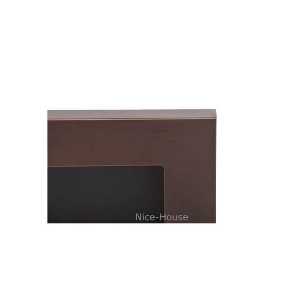 Біокамін Nice-House 900 x400 мм-бронза зі склом Nice-House 900x400 фото
