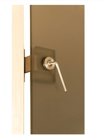 Стеклянная дверь для сауны Tesli Бамбук RS 1900 х 700 9824 фото