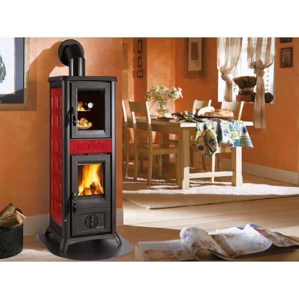Печь-камин La Nordica Gemma Forno Elegance с варочной поверхностью и духовкой Gemma forno Elegance фото