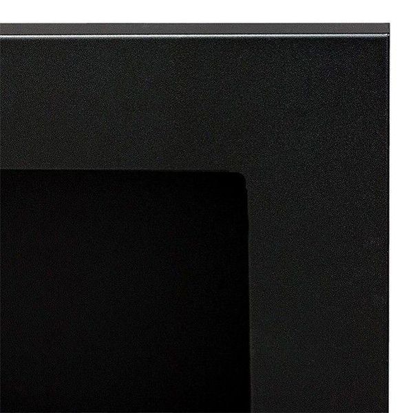 Біокамін Knap 1200 X 400 чорний зі склом Knap 1200 X 400 черный фото