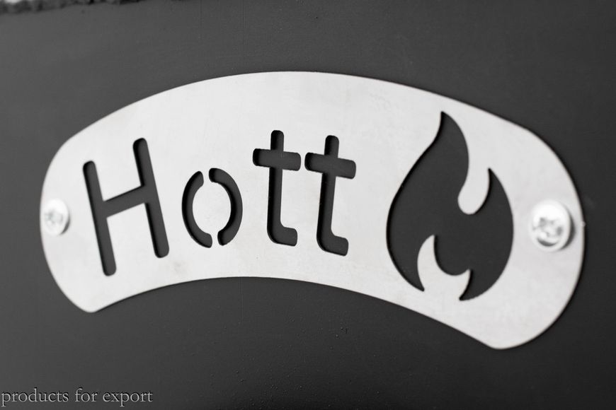 Піч булерьян опалювально варильна зі склом Hott (Хотт) Тип-04 -1000 м3 Hott - «04» фото