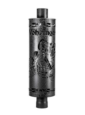 Дымоход-экономайзер стартовый Ферингер Шайка-лейка антик D 115 мм L 1 м Шайка-лейка антик фото