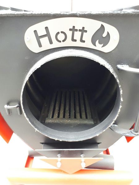 Піч Hott (хотт) з варильної поверхнею з великим склом, кожухом і підставкою «04» -35 кВт-1000 м3 Hott - «04» фото