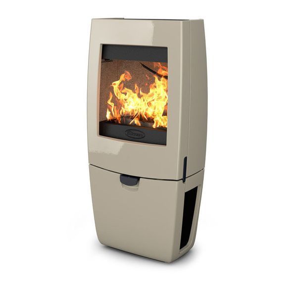 Чавунна піч Dovre Sense 400/E8 бежева емаль - 9 кВт Sense 400/E8 эмаль фото
