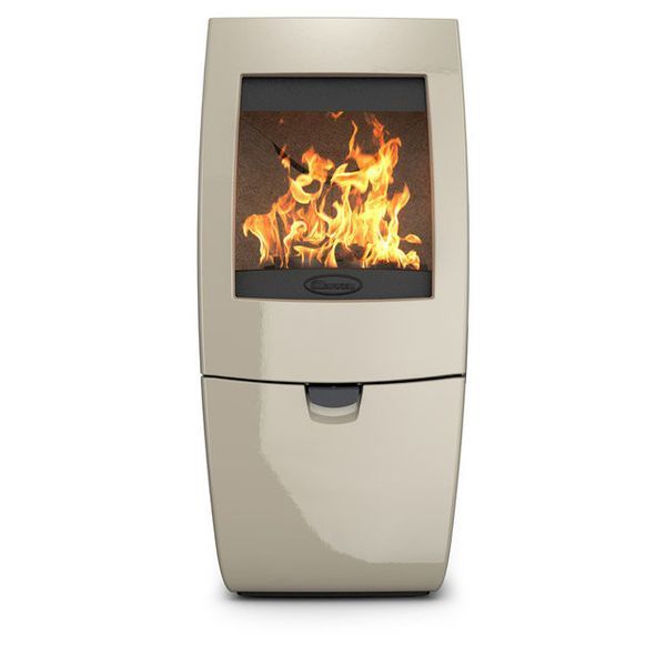 Чавунна піч Dovre Sense 400/E8 бежева емаль - 9 кВт Sense 400/E8 эмаль фото