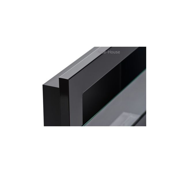 Біокамін Nice-House 650x400 мм-чорний зі склом Nice-House 650x400 фото