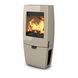 Чавунна піч Dovre Sense 400/E8 бежева емаль - 9 кВт Sense 400/E8 эмаль фото 3