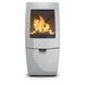 Чугунная печь Dovre Sense 400/E14 светло серая эмаль - 9 кВт Sense 400/E14 эмаль фото 2