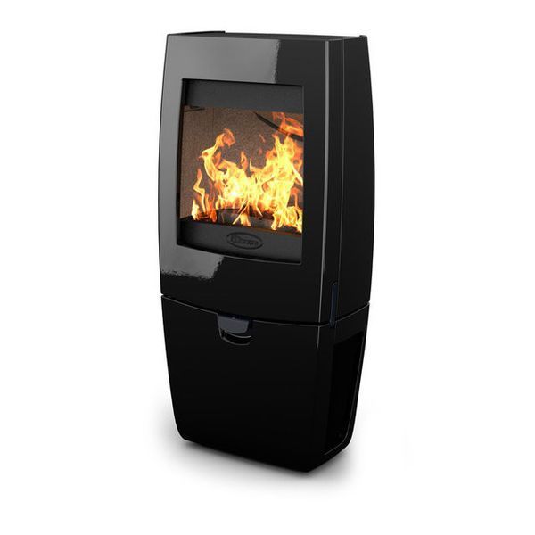 Чугунная печь Dovre Sense 400E10 эмаль глянцевый черный - 9 кВт Sense 400/E10 эмаль фото