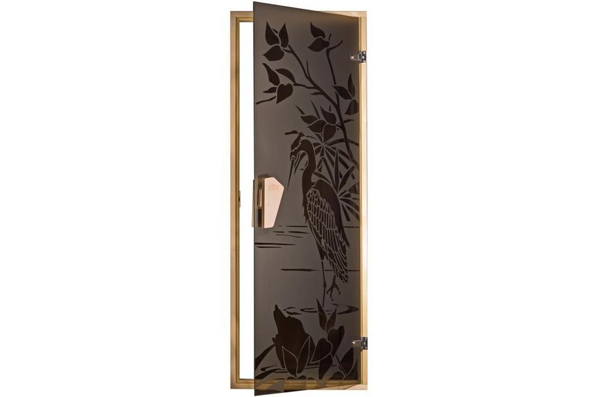 Дверь для сауны Tesli Цапля 1900 х 700 9823 фото